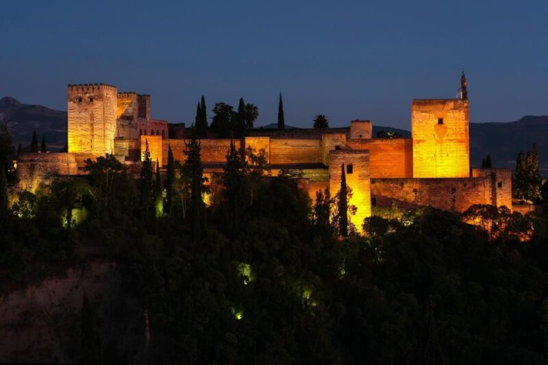 Granada: Alhambra Night Visit Entry Ticket - Experience Highlights