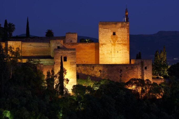 Granada: Alhambra Night Visit Entry Ticket - What to Expect