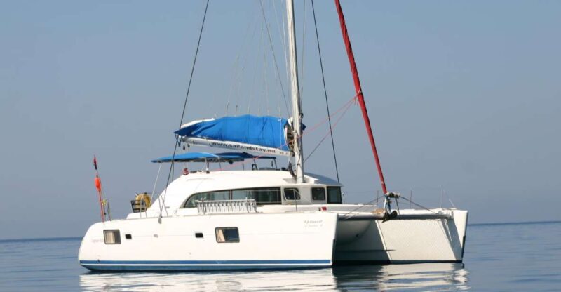 Granada and Costa Tropical: Luxury Catamaran Trip With Lunch - Aboard the Luxury Catamaran