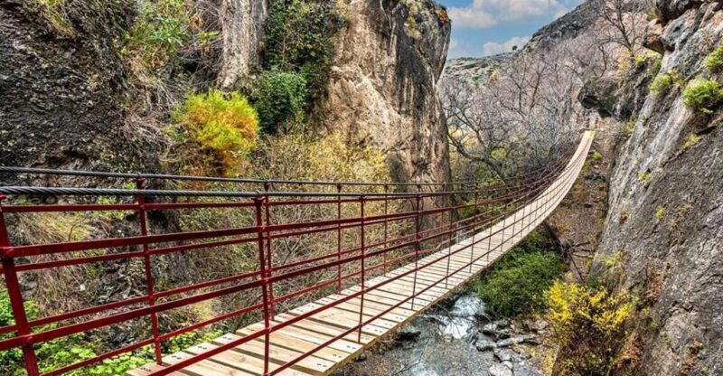 Granada: Guided Day Hike in Los Cahorros De Monachil - Walking Across Hanging Bridges