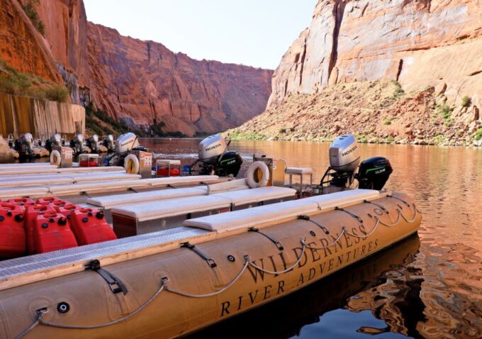 Grand Canyon: Glen Canyon and Horseshoe Bend Raft Trip - Exploring Ancient Carvings