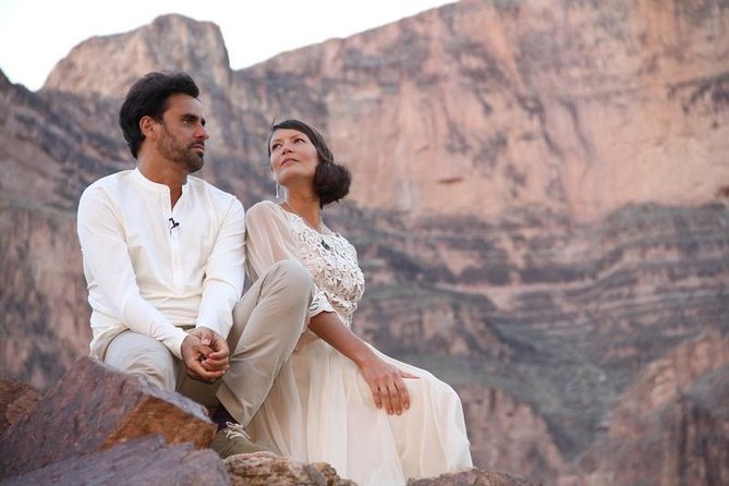 Grand Canyon Helicopter Wedding - Floral and Champagne