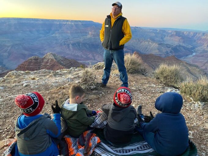 Grand Canyon: Sunset Tour From Biblical Creation Perspective - Park Entry and Arrival