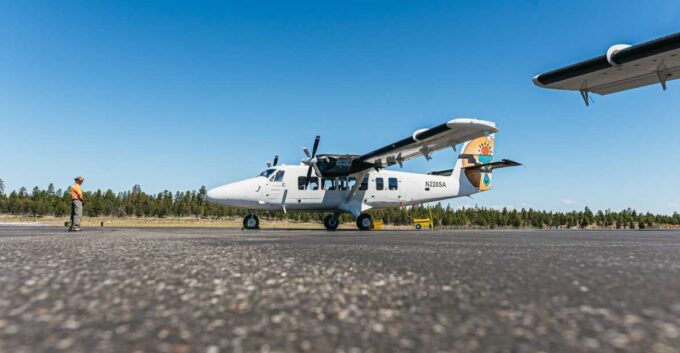 Grand Canyon Village: Grand Canyon South Rim Airplane Tour - Departure Location