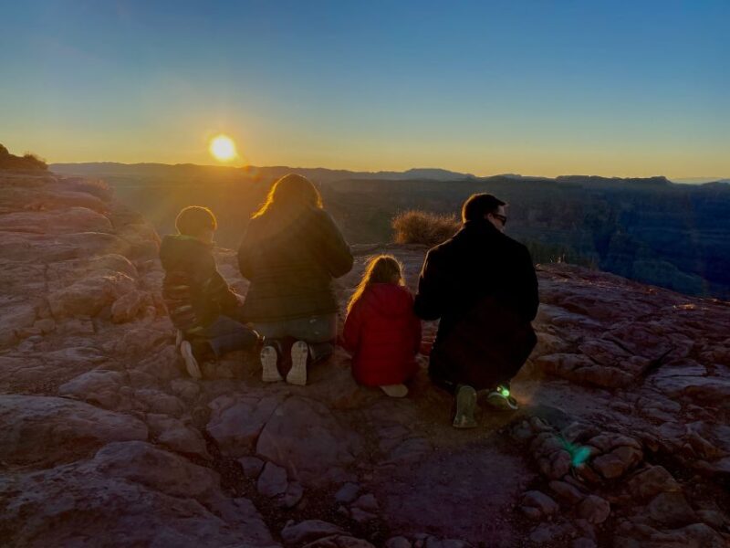 Grand Canyon West: Private Sunset Tour From Las Vegas - Itinerary Details