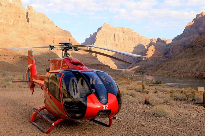 Grand Canyon West Rim by Coach With Helicopter Tour and Meals - Helicopter Ride to Canyon Floor