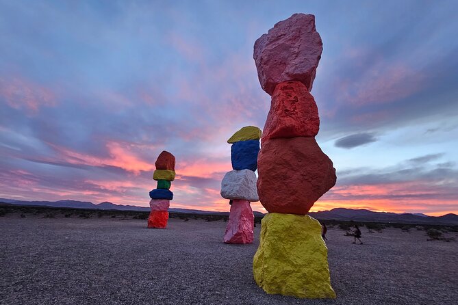 Grand Canyon West Rim, Hoover Dam Stop and 7 Magic Mountains Tour - Pickup and Departure Details