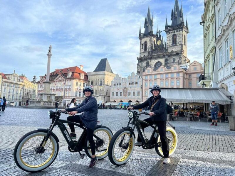 Grand City Tour of Prague on Stylish Retro Styled E-Bike - Key Points