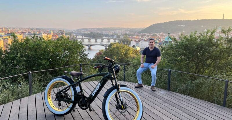 Grand City Tour of Prague on Stylish Retro Styled E-Bike - Sights and Highlights