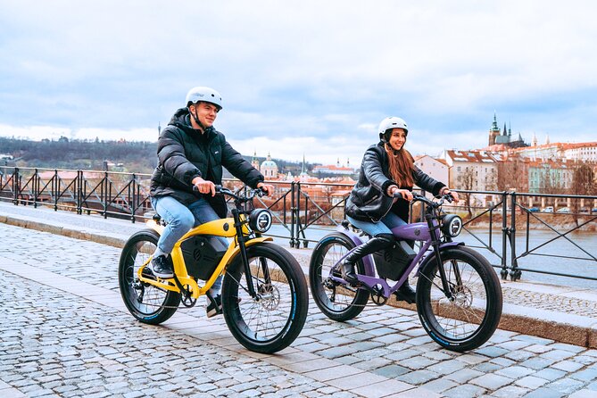 Grand City Tour on Fat Ebike CAFE-RACER in Prague - Exploring Prague by Fat Ebike