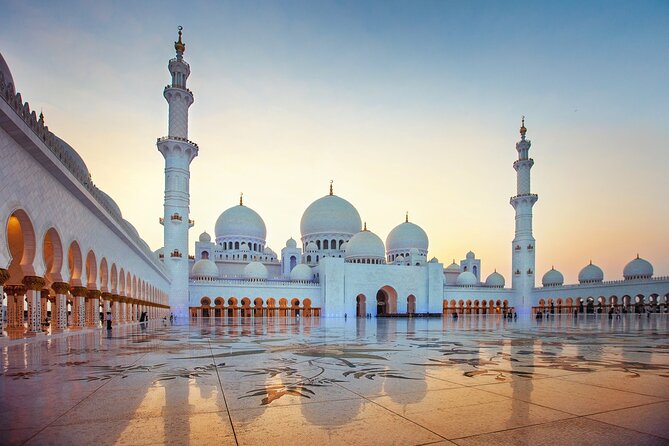 Grand Mosque and Qasr Al Watan Abu Dhabi Private Tour From Dubai - Inclusions and Logistics