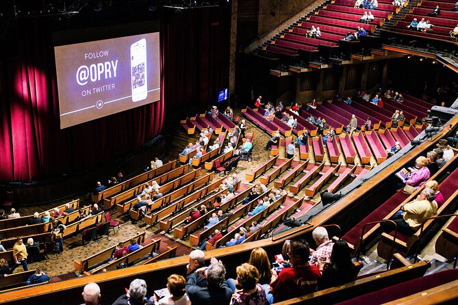 Grand Ole Opry Show Admission Ticket in Nashville - Renowned Artists and Legends