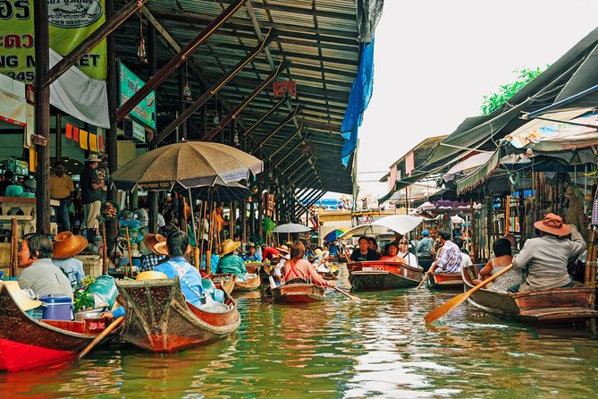 Grand Palace, Damnoen Floating Market & Maeklong Railway Market Tour – Full Day - Traveler Reviews and Ratings