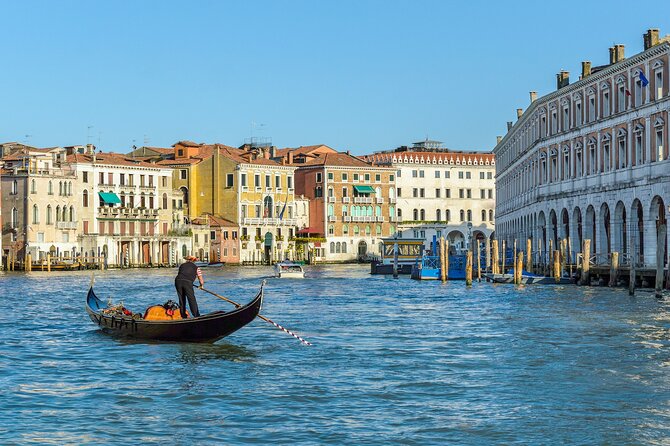 Grand Venice: Luxury Shore Excursion With Gondola From Ravenna - Gondola Ride Experience