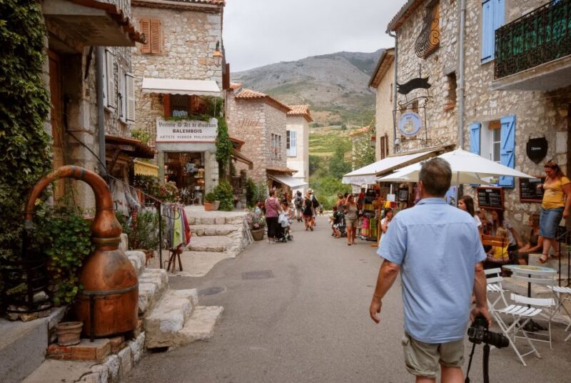 Grasse, Valbonne & Gourdon: Day Tour With Wine Tasting - Explore Grasse