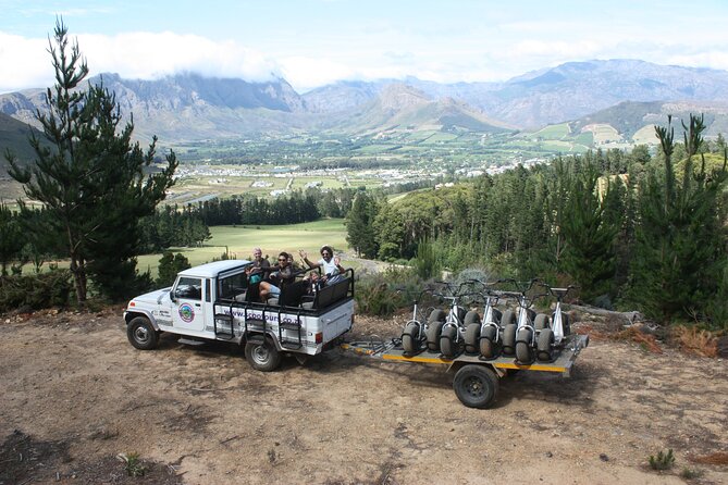 Gravity Scooter and Wine Farm Safari in Franschhoek - Booking Information
