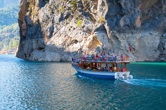 Green Canyon Boat Tour With Lunch and Drinks From Kemer - Key Points