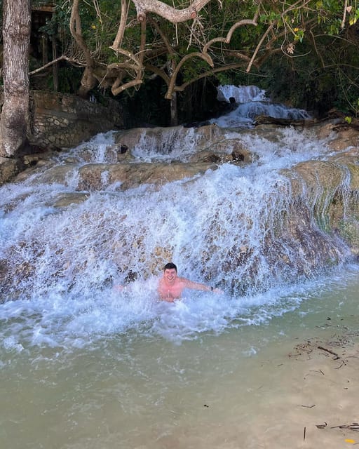 Green Grotto Caves and Dunn's River Falls Tour - Discover Grotto Lake
