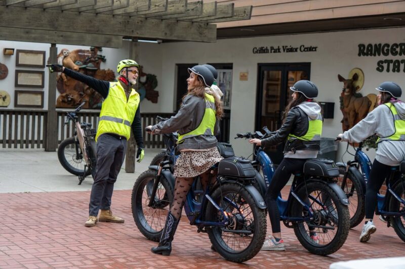 Griffith Park, Observatory, LA River: Luxury E-Bike Tour - Visiting Travel Town Railroad