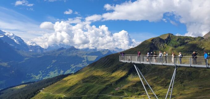 Grindelwald First: Cable Car Ticket With Cliff Walk - First Cliff Walk and Hiking Trails