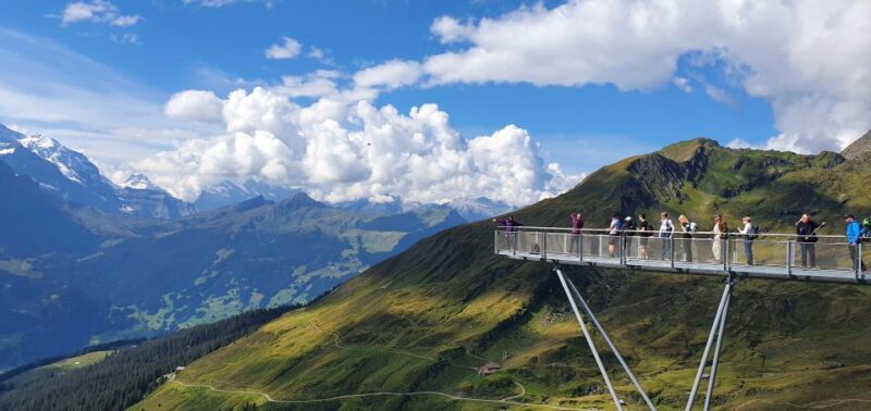 Grindelwald First: Cable Car Ticket With Cliff Walk - Breathtaking Cable Car Ascent