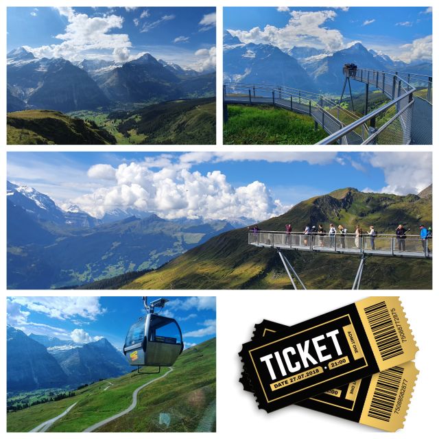 Grindelwald First: Cable Car Ticket With Cliff Walk - Meeting Point Instructions