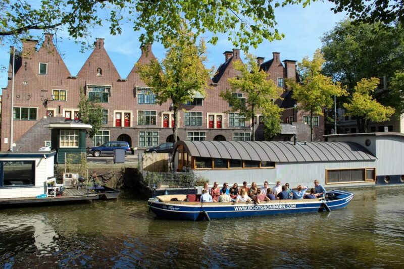 Groningen: Open Boat City Canal Cruise - Key Points