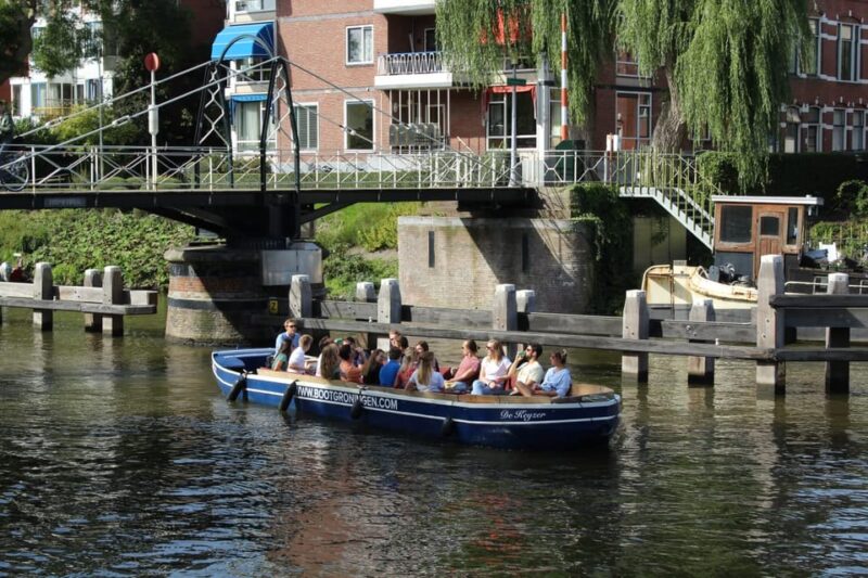 Groningen: Open Boat City Canal Cruise - Accessibility and Additional Information