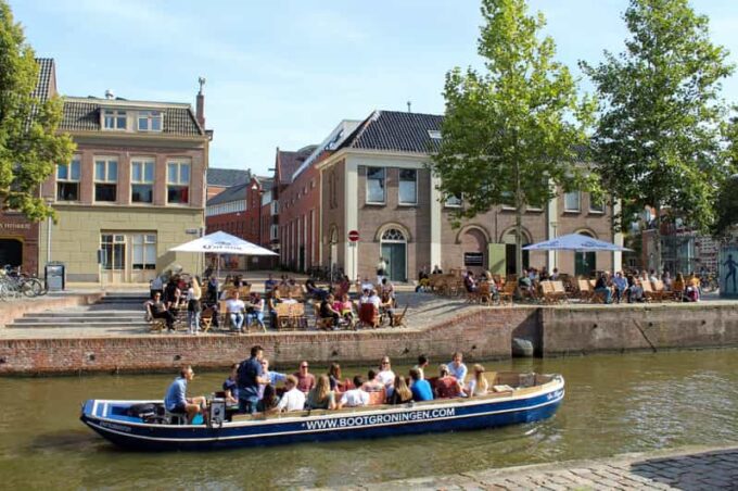 Groningen: Open Boat City Canal Cruise - Meeting Location
