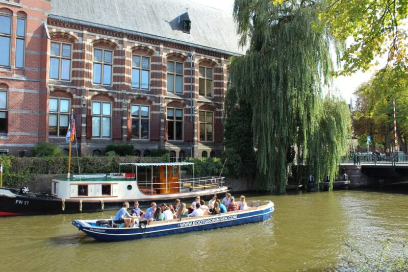 Groningen: Open Boat City Canal Cruise - Experience and Itinerary