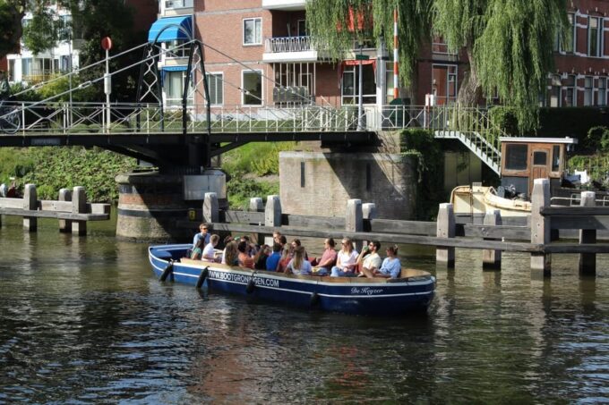 Groningen: Open Boat City Canal Cruise - Booking and Cancellation