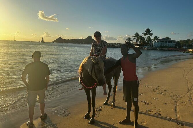 Gros Islet Village Horseback Riding run with Dore's riding Stable - Authenticity and Positive Experiences