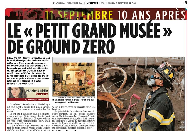 Ground Zero Museum Workshop Tour - Ideal for Kids