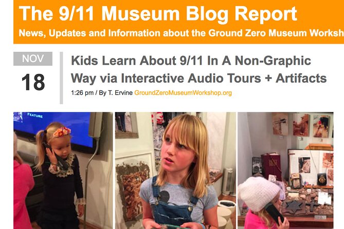 Ground Zero Museum Workshop Tour - Heroic Efforts Showcased