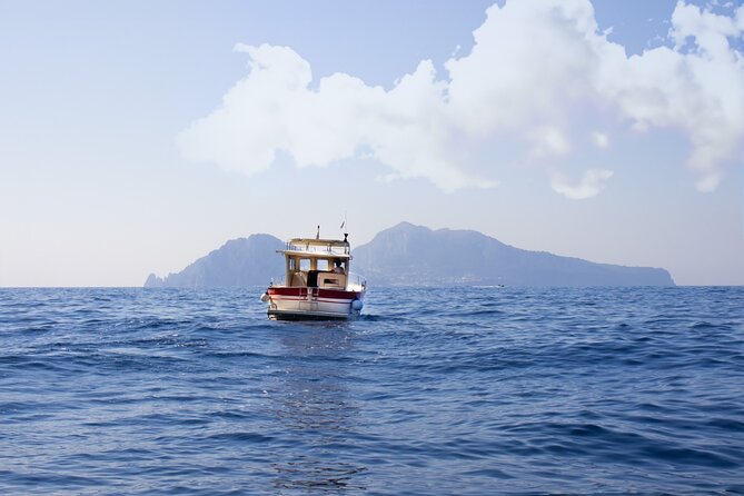 Group Boat Tour to Capri With Cave Visit and Bathing Stop - Meeting and Pickup