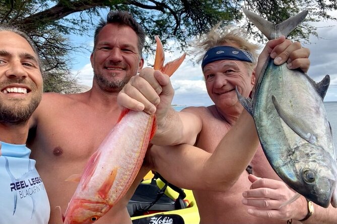 Group Bottom Kayak Fishing Charter Lahaina - Key Points