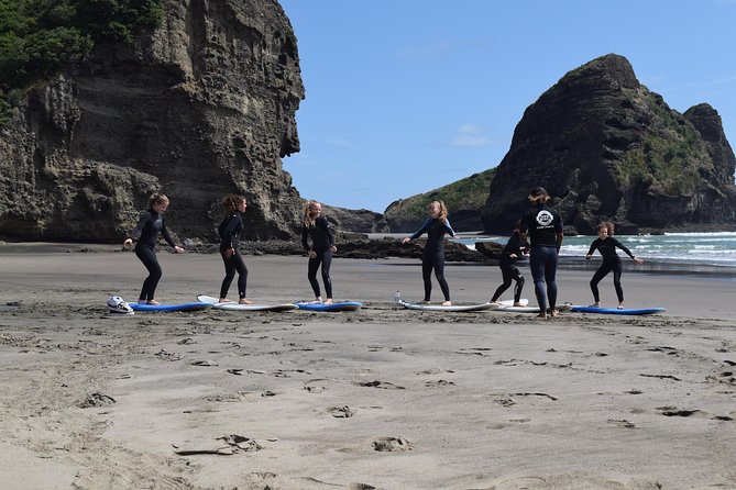 Group Lesson at Piha Beach, Auckland - Lesson Information