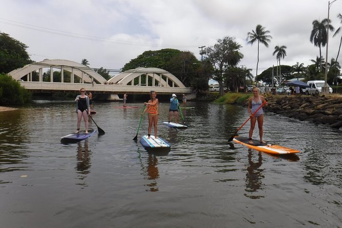 Group Stand Up Paddle Lesson and Tour - Certified Lifeguard Instructors