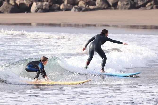 Group Surf Class in Playa De Las Americas With Photographs - Inclusive Services Offered