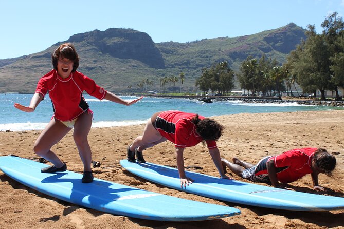 Group Surf Lesson at Kalapaki Beach - Included Equipment and Group Size