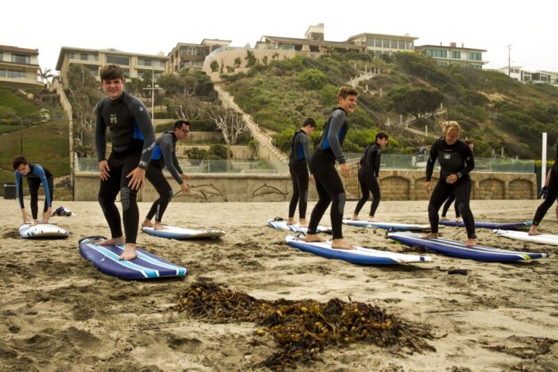 Group Surf Lesson for 5 Persons - Preparing for the Lesson