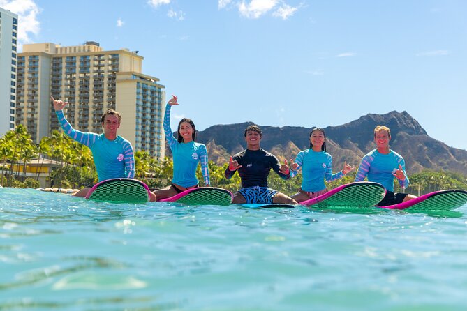 Group Surf Lesson in the Heart of Waikiki - Supported by Highly Experienced Instructors