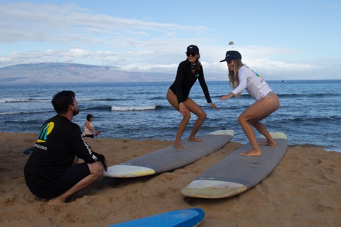 Group Surf Lessons From Kaanapali Beach - Meeting and Pickup Location