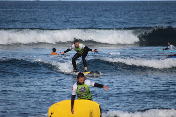 Group Surfing Lesson at Playa De Las Américas, Tenerife - Included in the Package