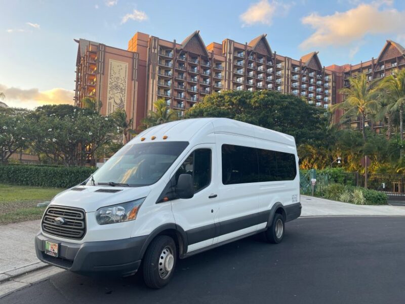 Group Transportation Betwen Airport & Waikiki(Up to 40 Ppl) - Booking Details