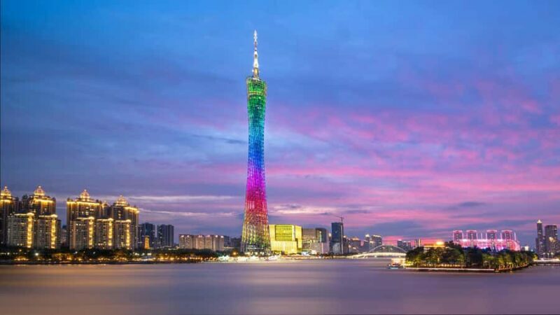 Guangzhou Night Tour: CantonTower, Dinner, Pearl RiverCruise - Key Points