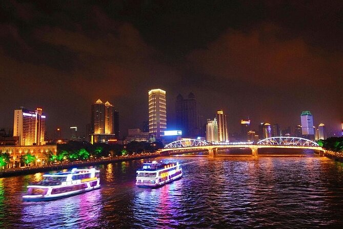 Guangzhou Pearl River Night Cruise and Canton Tower Private Tour - Pearl River Night Cruise