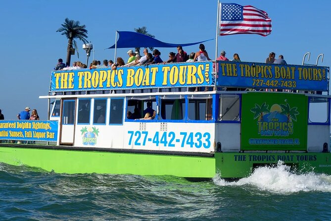 Guaranteed Dolphin Sighting Tour on Tropics Boat Tours - Guaranteed Dolphin Sightings