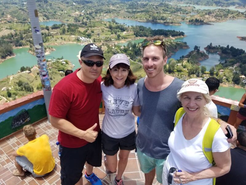 Guatape Coffee Villa Including Rock Town & Waterfall - Itinerary Highlights