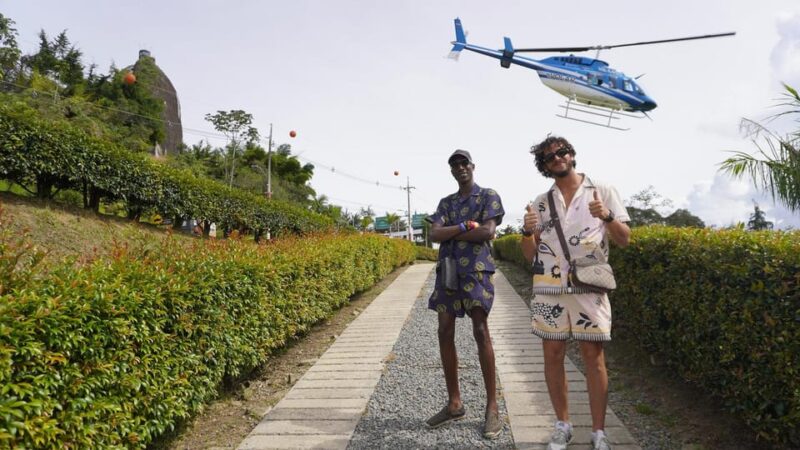 Guatape Private Tour With Helicopter Ride From Medellin - Experience Highlights
